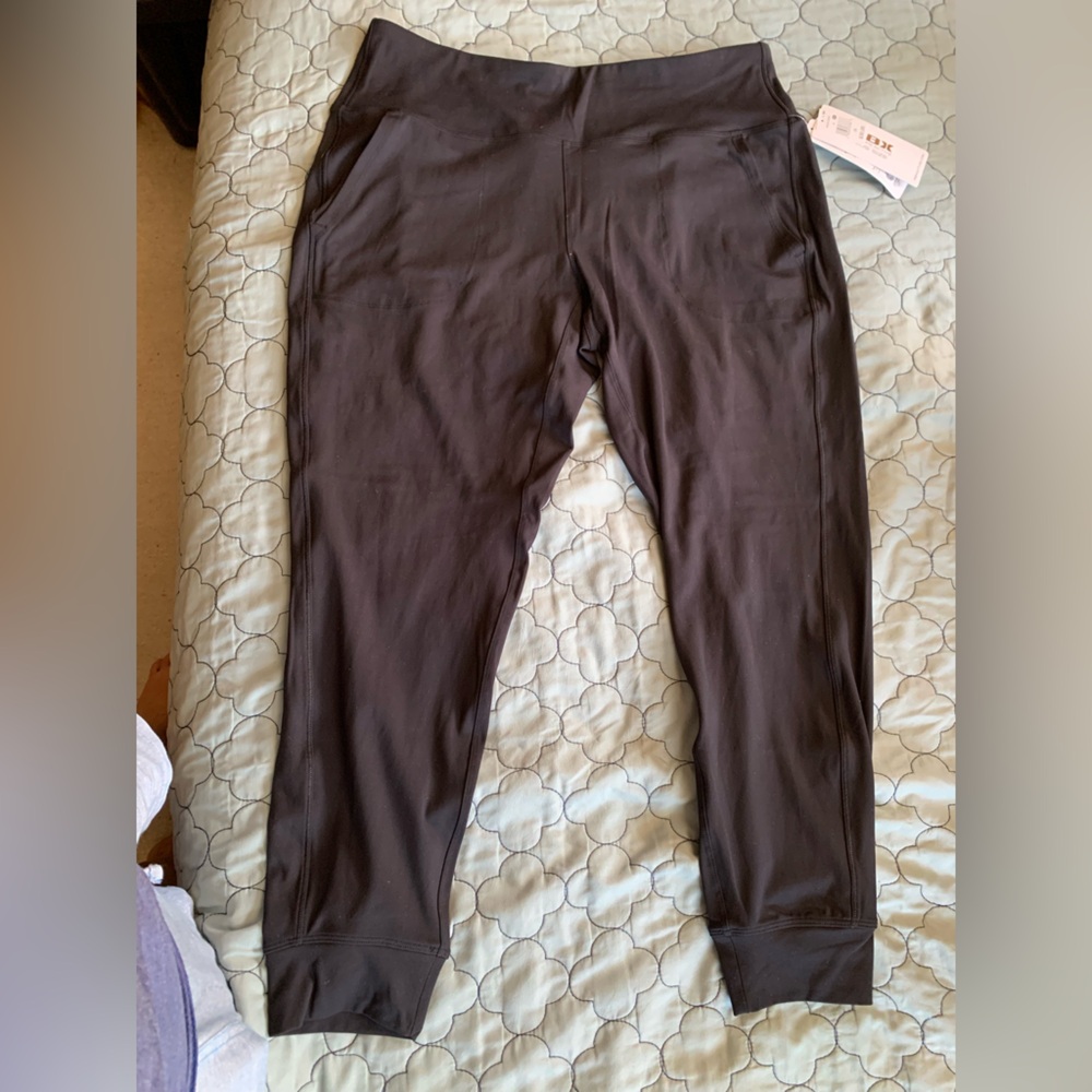 Black joggers